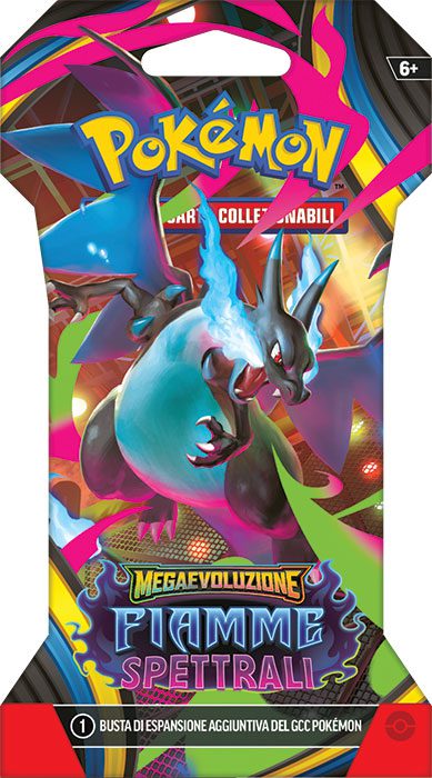 Pokemon ITA Megaevoluzione Fiamme Spettrali 1 Busta Blister