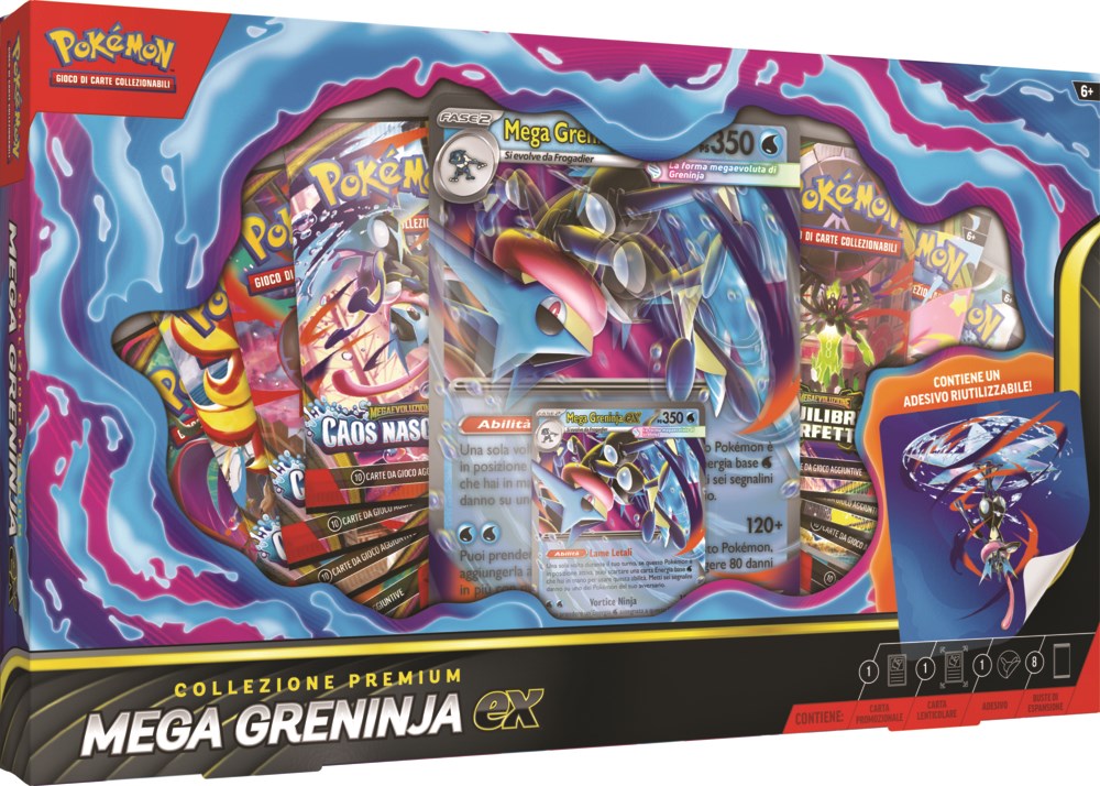 POKEMON - Collezione Premium Mega Greninja-EX - ITA